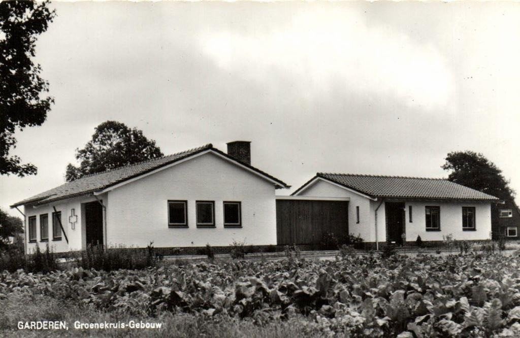 Garderen, Groenekruis-Gebouw - ongelopen, Ophalen of Verzenden, 1960 tot 1980, Ongelopen, Gelderland