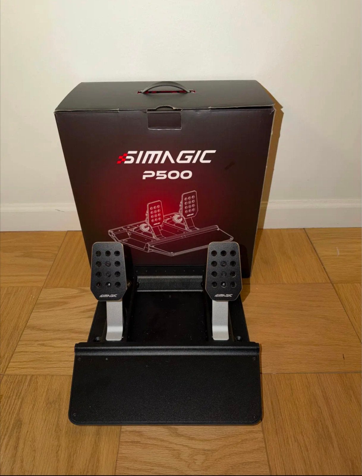 Simagic P500 Pedalen - Zo goed als nieuw, Force feedback, Zo goed als nieuw, PC, Overige typen