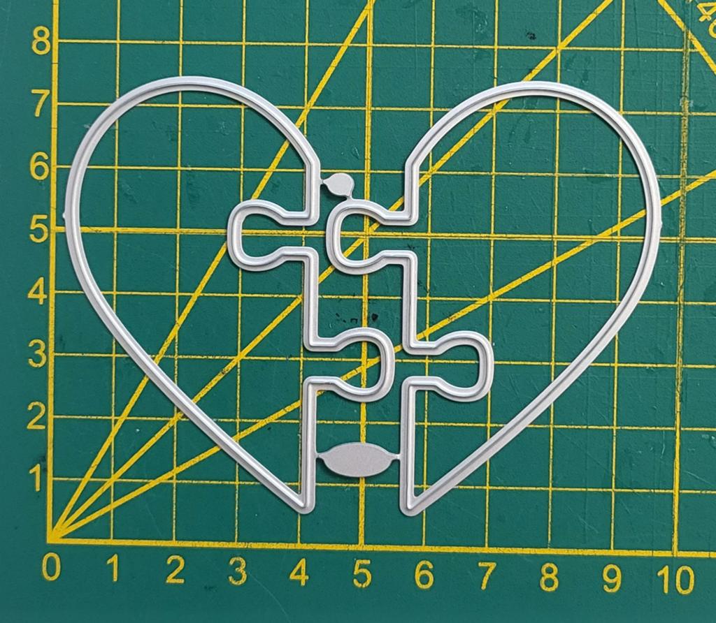 Nieuw  snijmal puzzel hart, Ophalen of Verzenden, Nieuw, Overige thema's, Pons of Mal