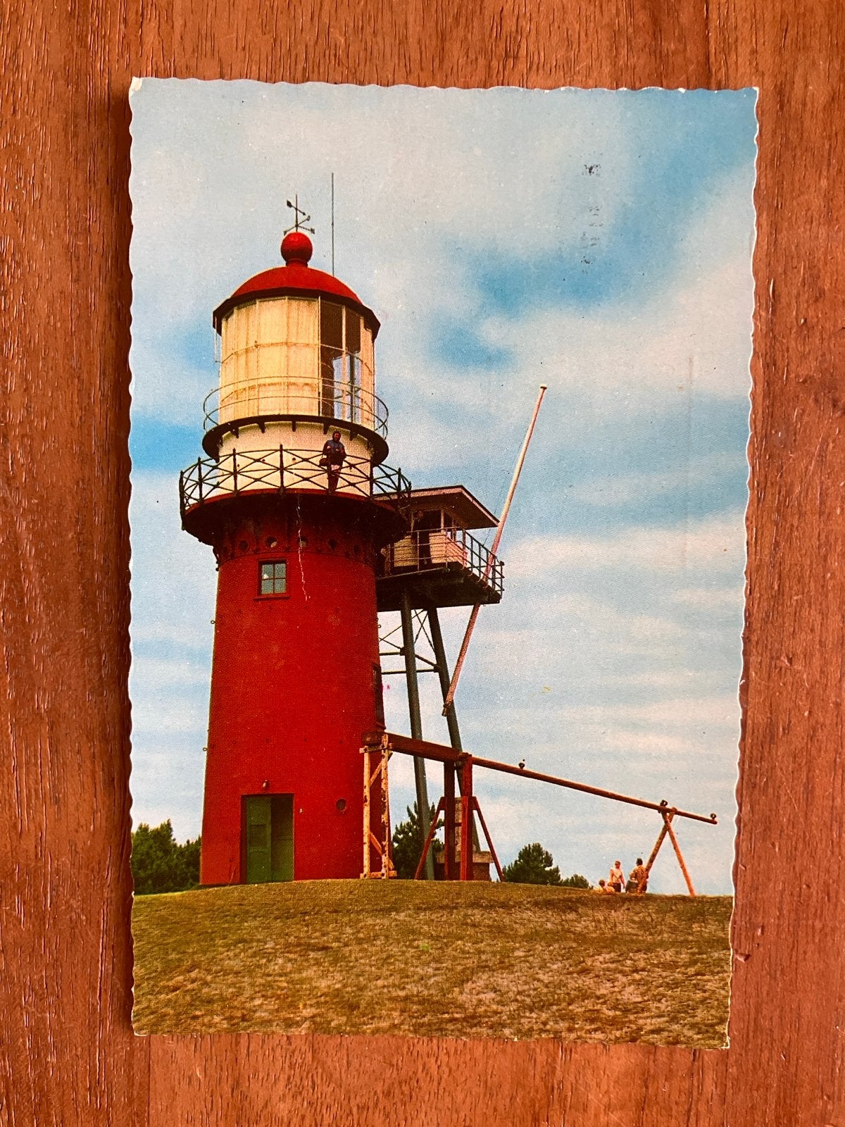 Vlieland Vuurtoren 1969, Ophalen of Verzenden, 1960 tot 1980, Gelopen, Waddeneilanden