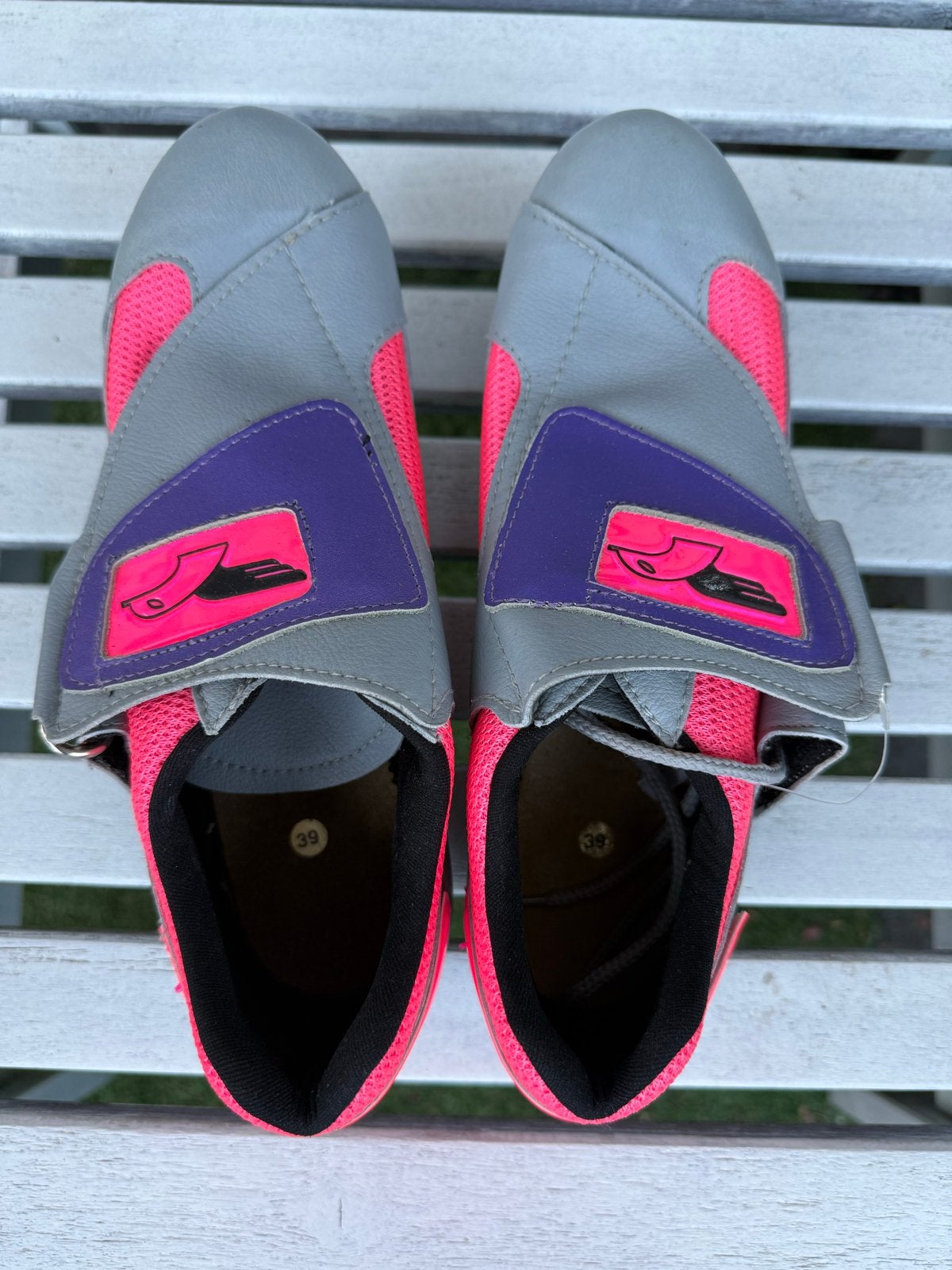 Vintage fietsschoenen maat 39, Ophalen, Gebruikt, Schoenen, Overige maten