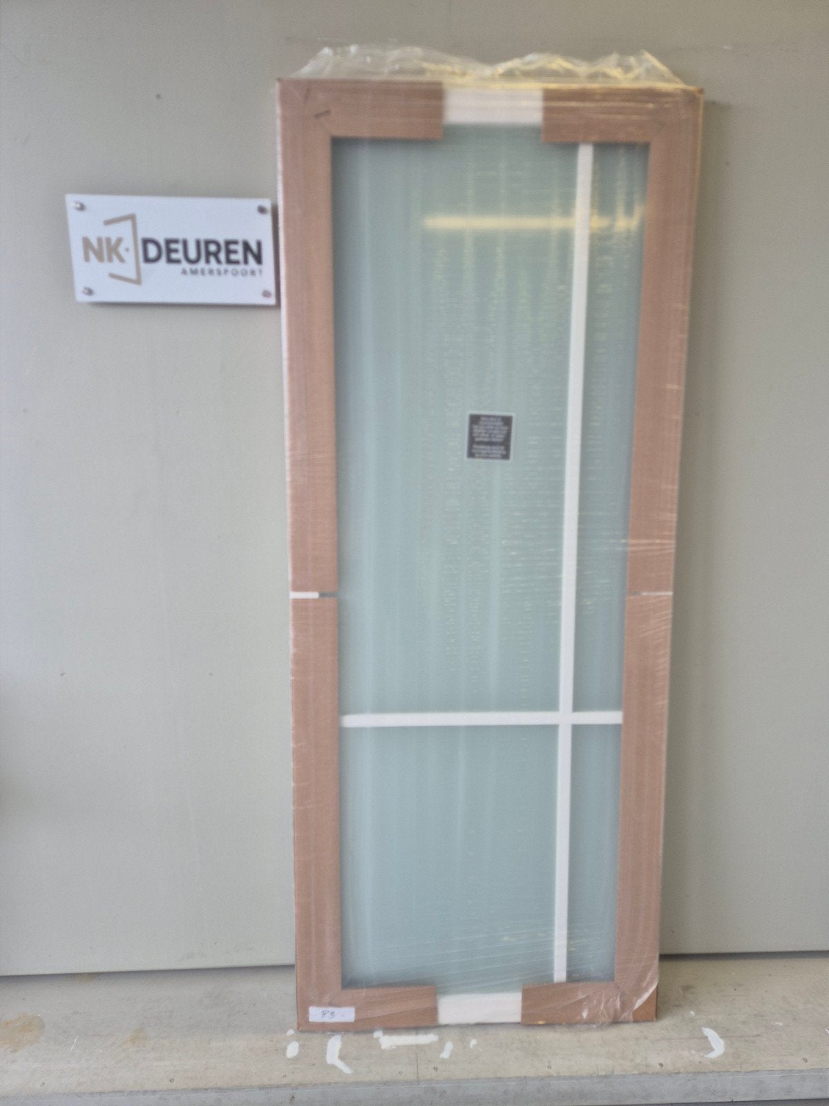 2 x Skantrae SSL 4409 (83 x 201,5) Stomp NIEUW, Binnendeur, Nieuw, Ophalen of Verzenden, Glas