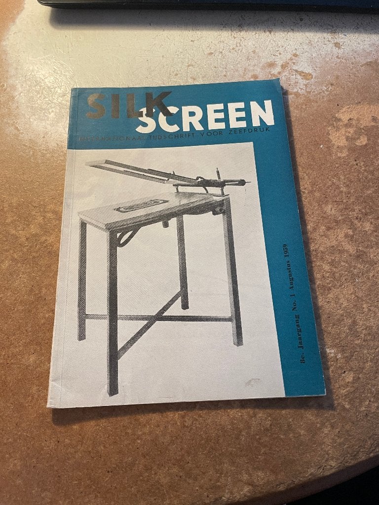 Silkscreen , internationaal tijdschrift voor zeefdruk, Ophalen, Zo goed als nieuw, Overige typen