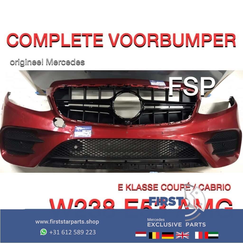 W238 C238 E43 E53 AMG VOORBUMPER Mercedes E Klasse CABRIO CO