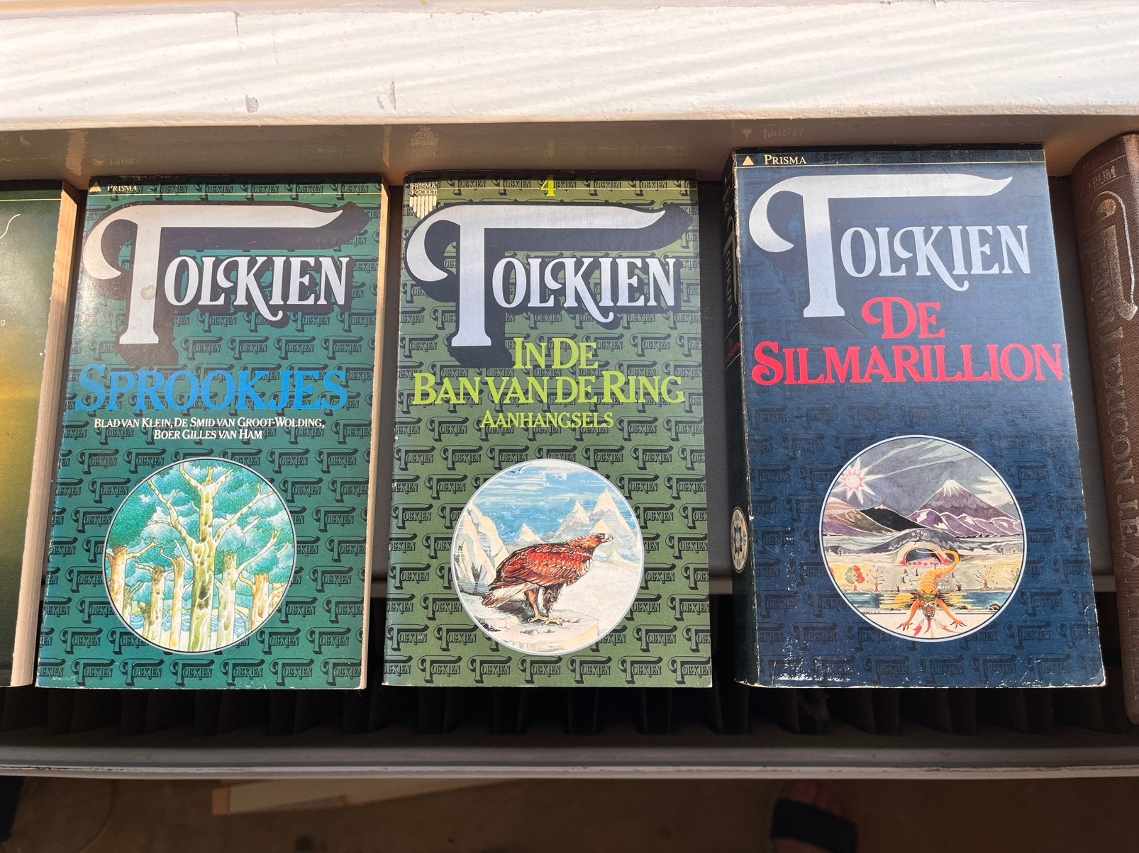 Diverse Tolkien boeken, Ophalen, Gelezen