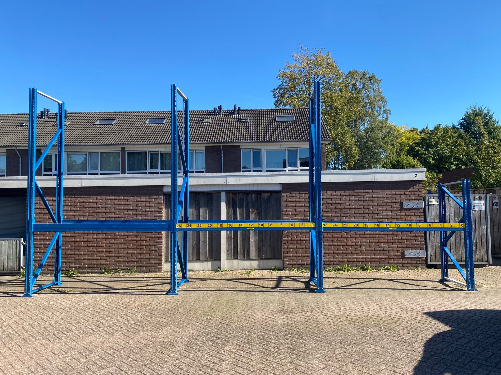 Gebruikte Nedcon PR palletstelling magazijnstelling, Ophalen, Gebruikt