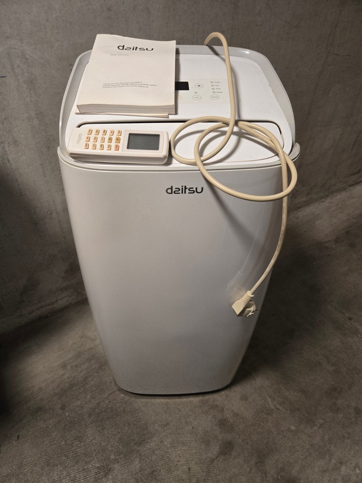Daitsu Mobiele Airco APD-12HX, Witgoed en Apparatuur, Airco's, Gebruikt, Mobiele airco, 60 tot 100 m³, 3 snelheden of meer, Koelen en Ontvochtigen