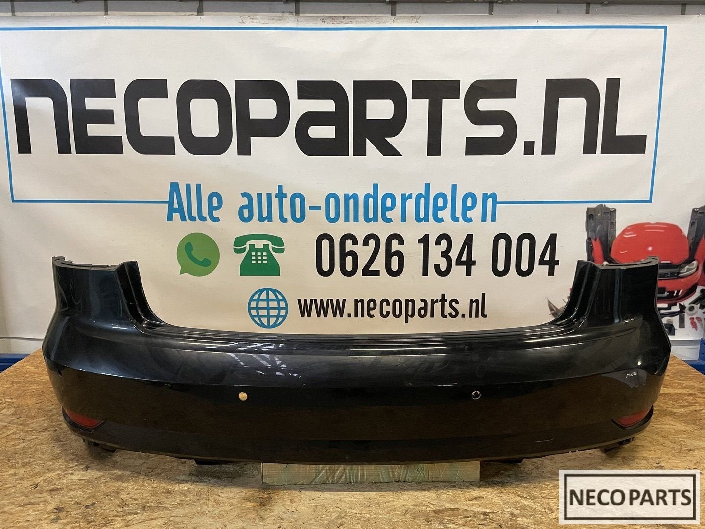 ACHTERBUMPER AUDI A3 8V 8V5 FACELIFT LIMOUSINE SEDAN BUMPER, Gebruikt, -, Achter, -