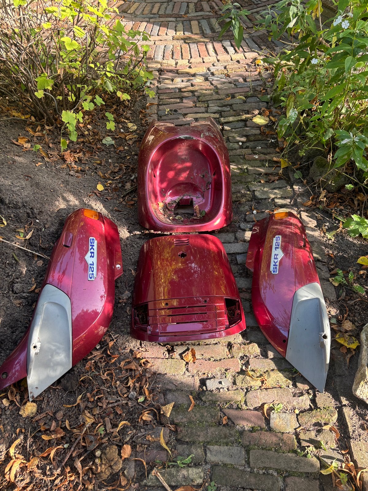 Piaggio skipper skr kappenset, Ophalen of Verzenden, Zo goed als nieuw, Kap, Piaggio