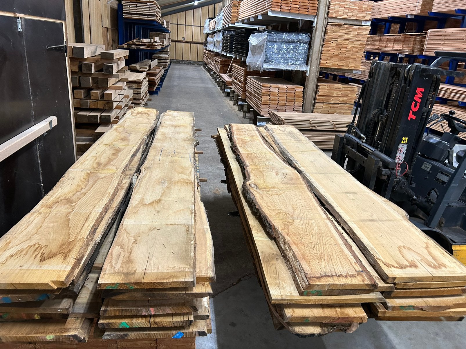 Eiken schaaldelen KD, Ophalen, 25 tot 50 mm, Eiken, Nieuw