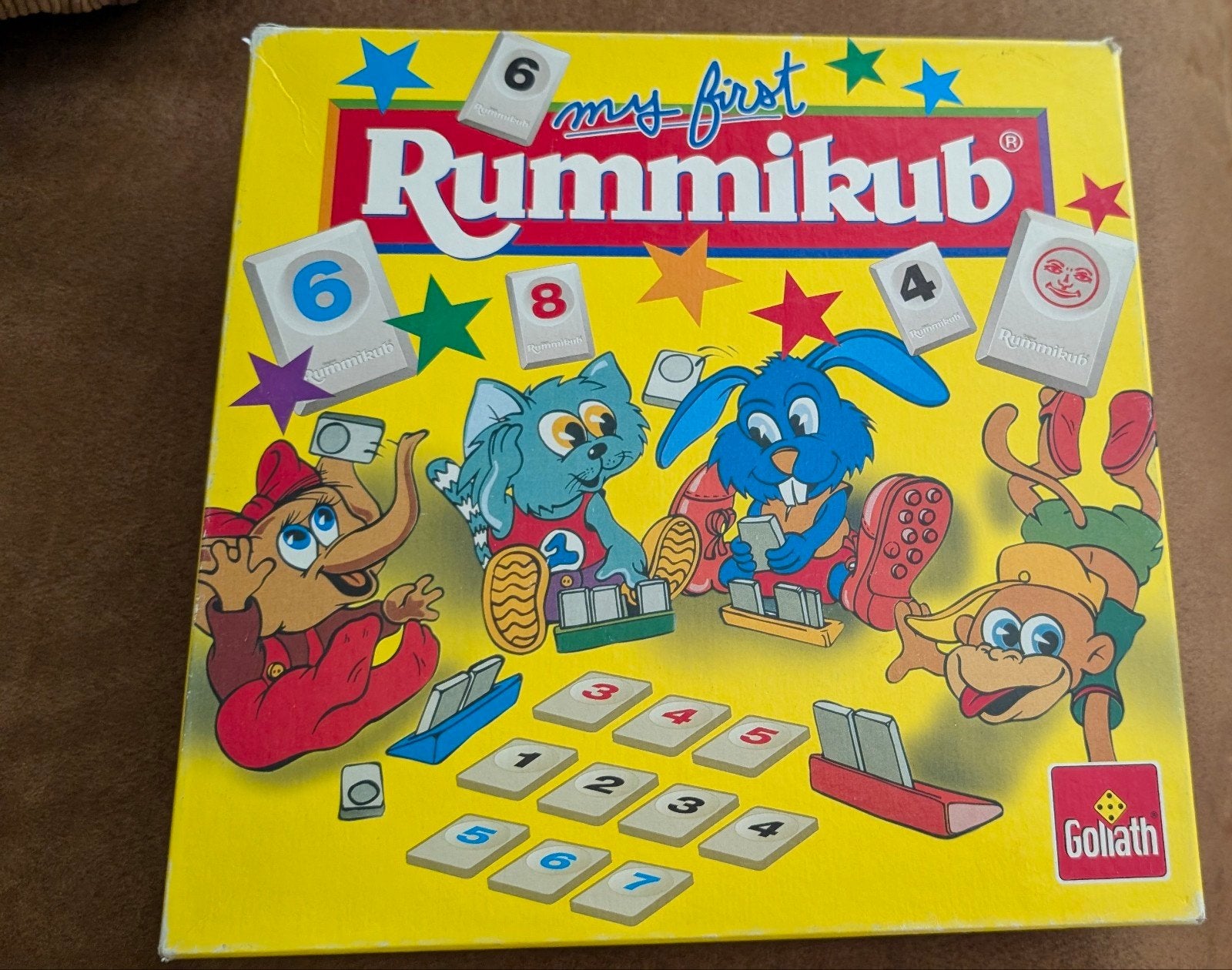 My First Rummikub - Goliath (licht beschadigde doos), Drie of vier spelers, Ophalen of Verzenden, Gebruikt, Goliath