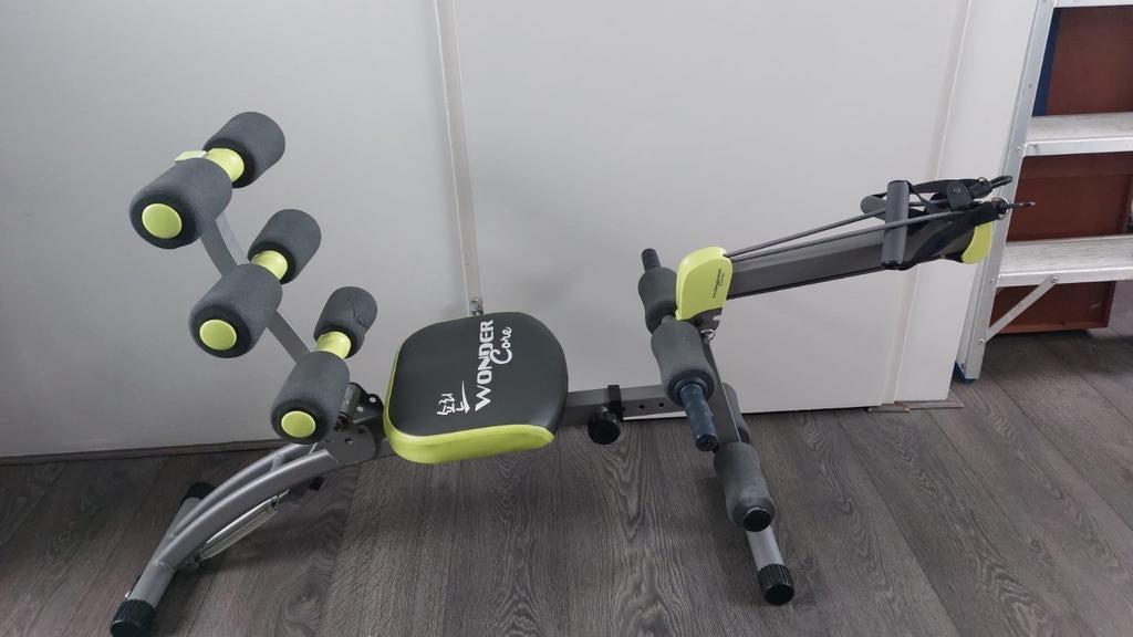 Buikspier en roei apparaat, Sport en Fitness, Fitnessmaterialen, Ophalen, Zo goed als nieuw, Buik, Overige typen