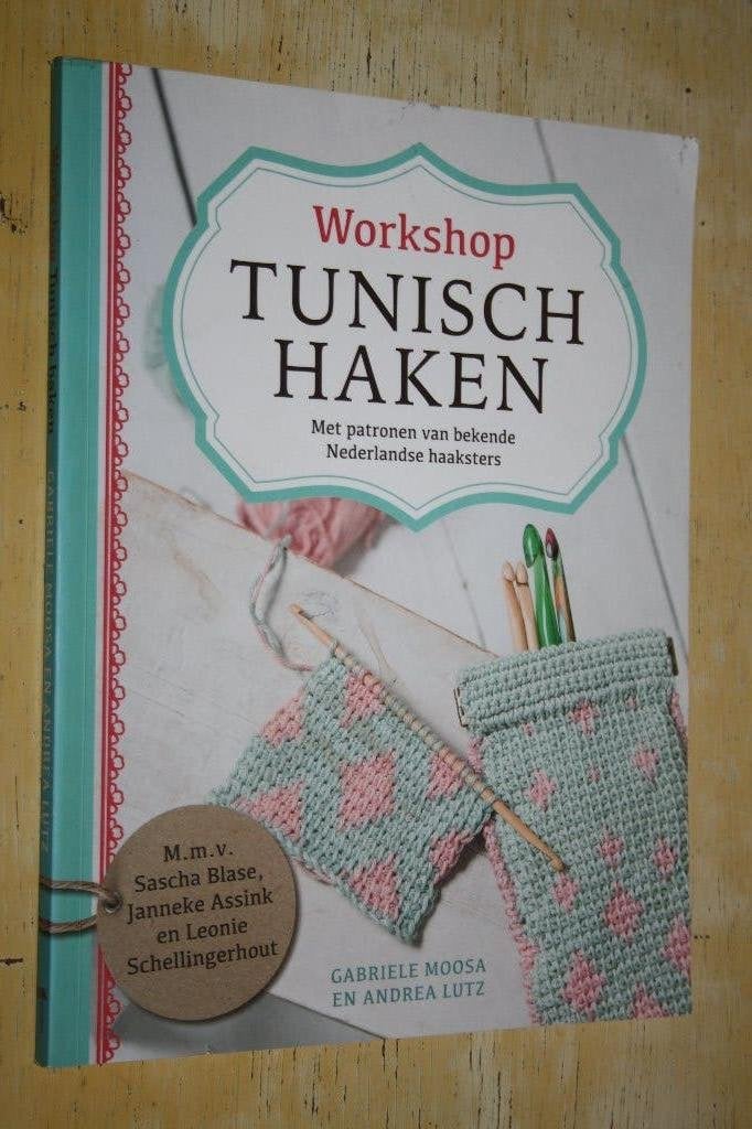 Workshop Tunisch haken Met patronen haakpatronen, Ophalen of Verzenden, Zo goed als nieuw, Breien en Haken