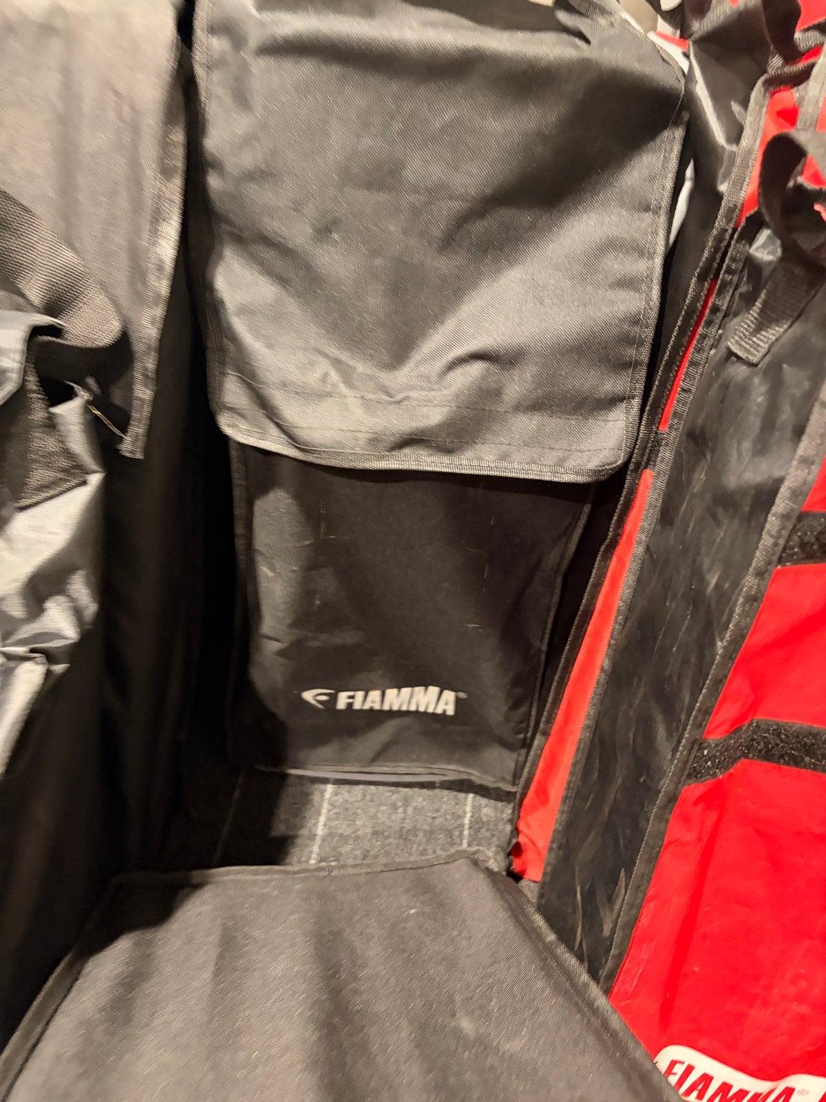 FIAMMA LEVEL UP OPRIJBLOKKEN SET MET OPBERGTASSEN, Ophalen of Verzenden, Zo goed als nieuw