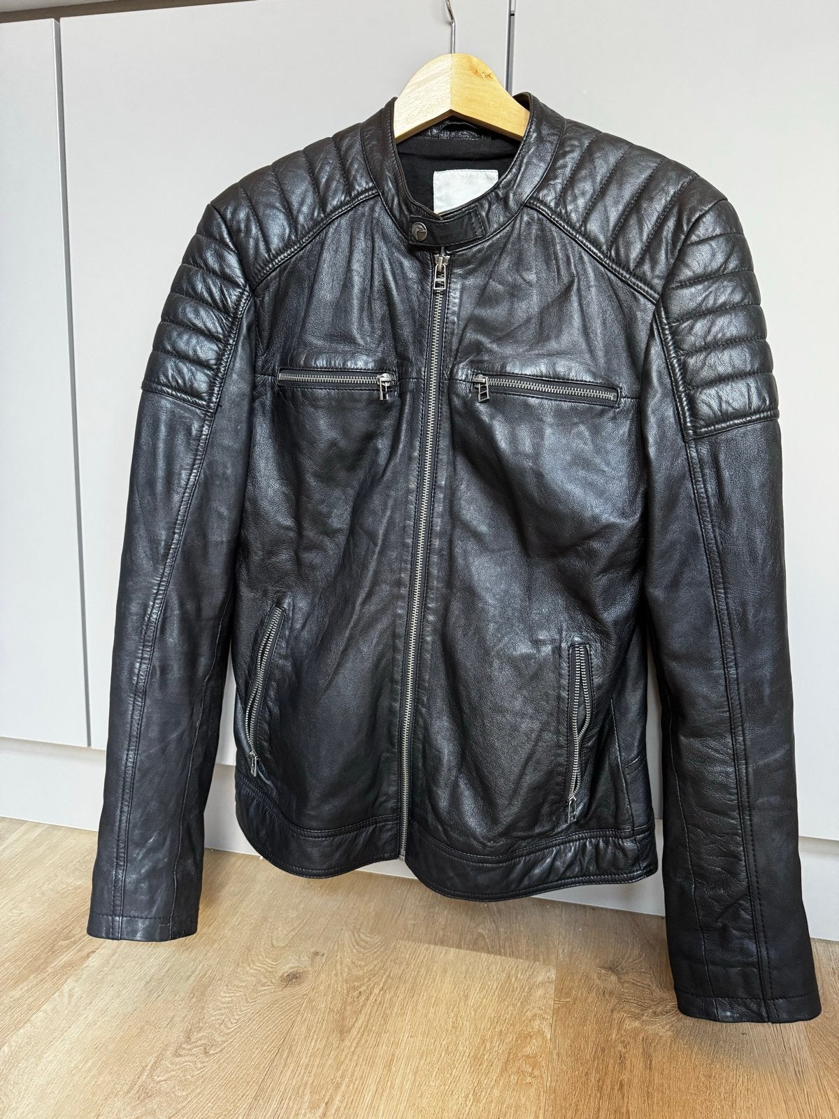 Goosecraft leren jas heren - Zo goed als nieuw, Ophalen of Verzenden, Zo goed als nieuw, Maat 48/50 (M), Zwart