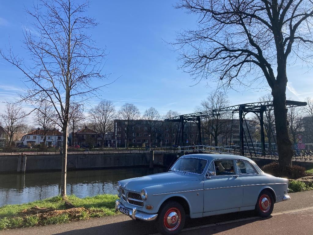 Volvo Amazon 1966 grijsblauw, Auto's, Volvo, Achterwielaandrijving, Overige modellen, 68 pk, 1200 kg