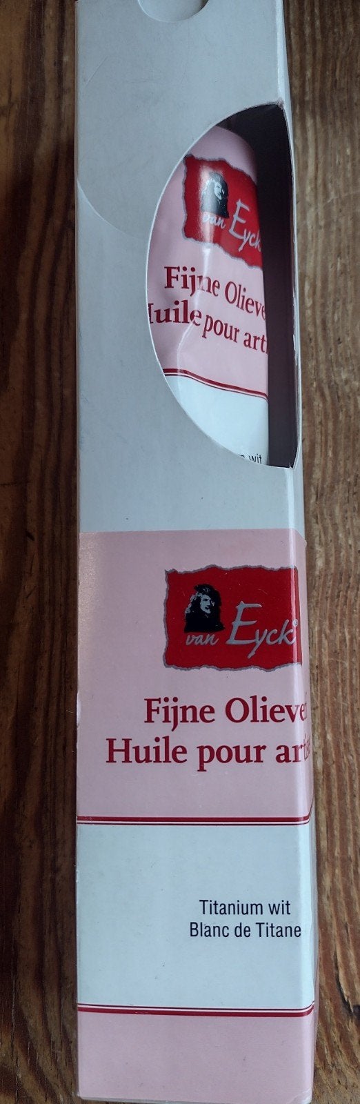 tube fijne olieverf van Eyck titanium wit 150 ml, Ophalen, Nieuw, Olieverf