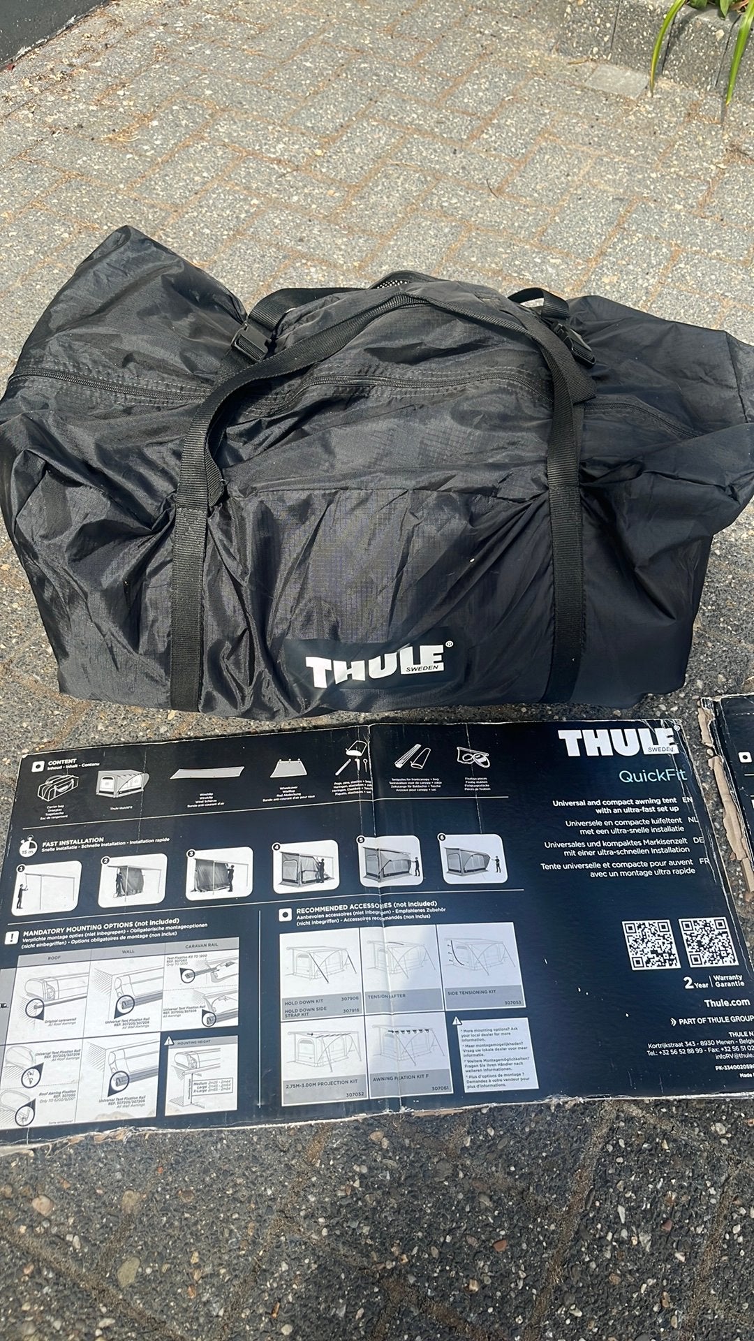 Voortent camper Thule nieuw, Ophalen of Verzenden, Nieuw