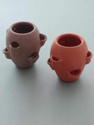 traditionele terra cotta aardbeipot - Fennicole, Ophalen, Nieuw, Gebruiksvoorwerp