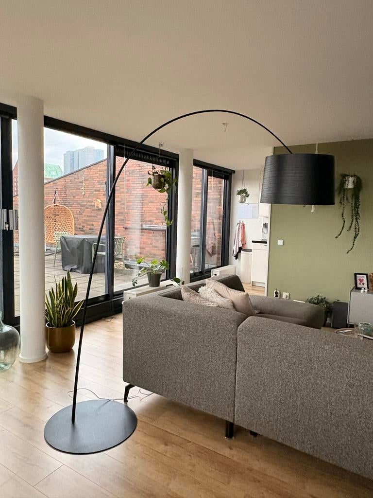 Foscarini Twiggy vloerlamp - Zwart, Huis en Inrichting, Lampen | Vloerlampen, Ophalen, Gebruikt, Overige materialen, 150 tot 200 cm