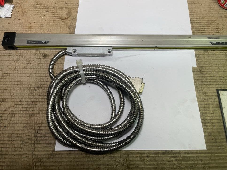 Mitutoyo AT115 Optische Lineaire Encoder (Liniaal), Ophalen, Gebruikt