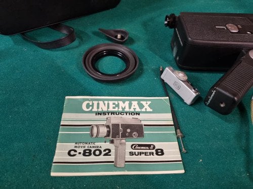 cinemax super 8 camera, c-802, Ophalen of Verzenden