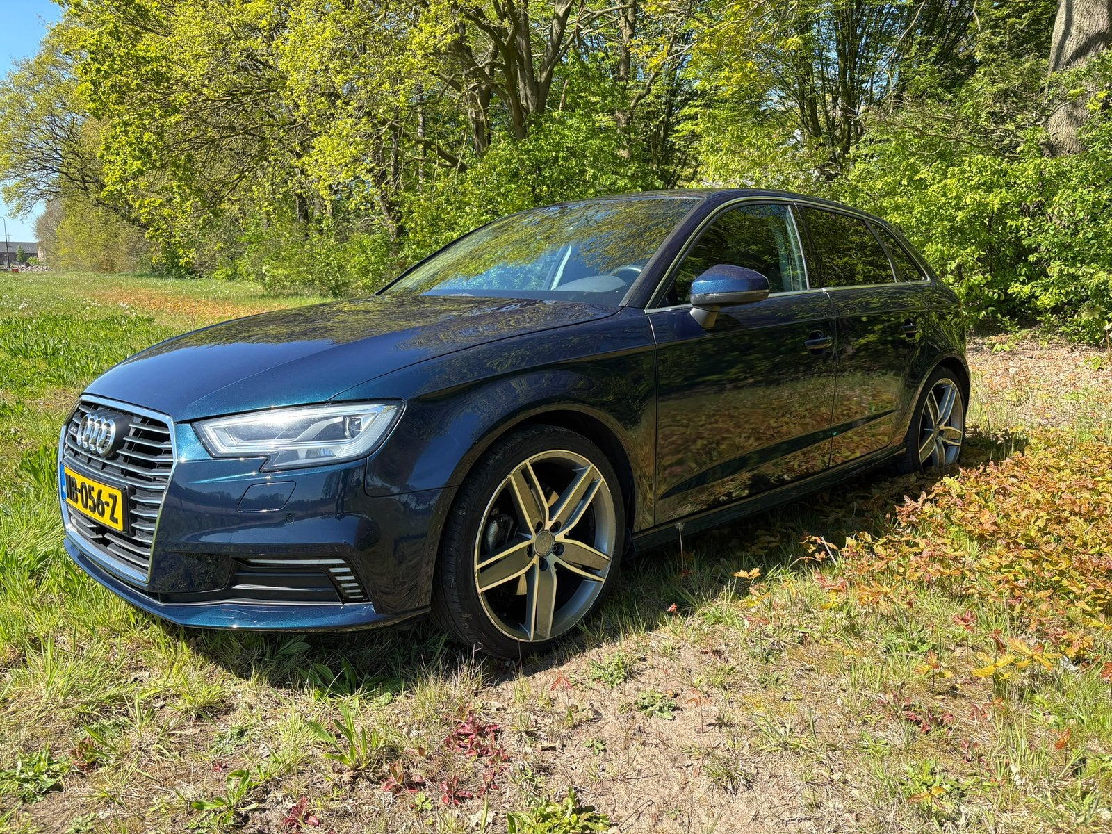 Audi A3 1.4 Tfsi 204pk E-tron S Tronic 2016 Blauw, Auto's, 4 cilinders, Blauw, 1395 cc, 149 pk