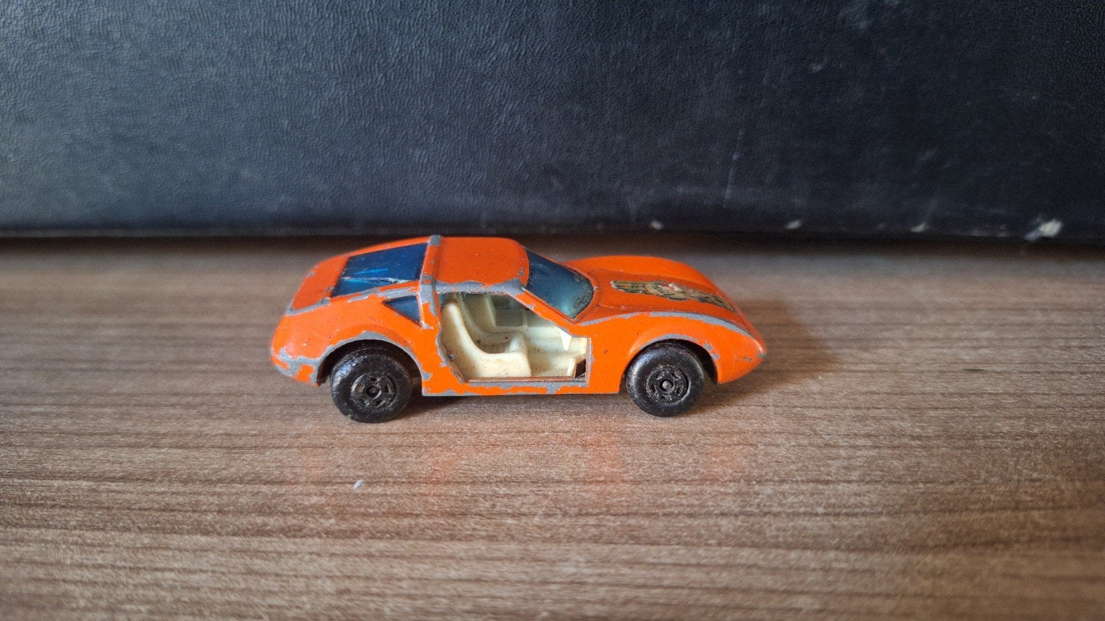 Vintage Matchbox Superfast No. 3 Monteverdi Hai (1973), Ophalen of Verzenden, Gebruikt, Auto