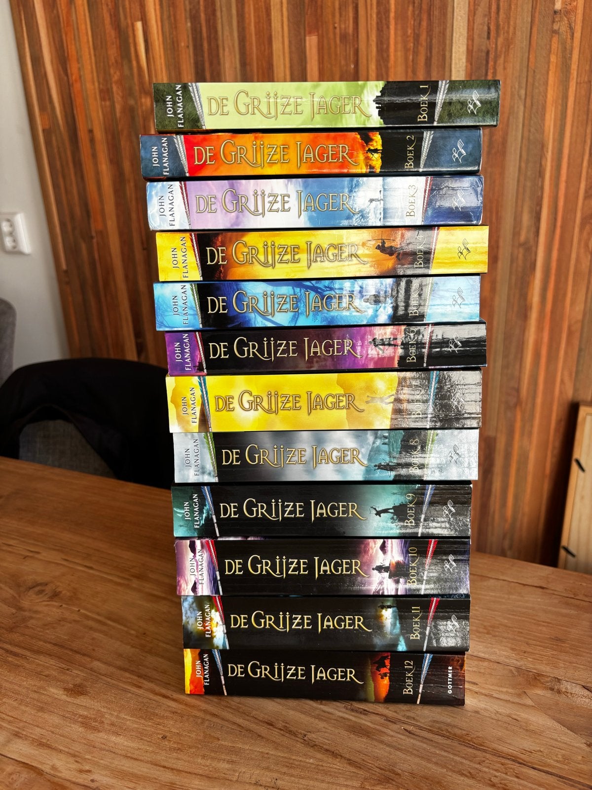De Grijze Jager serie - John Flanagan (12 boeken), Boeken, Ophalen of Verzenden, Gelezen