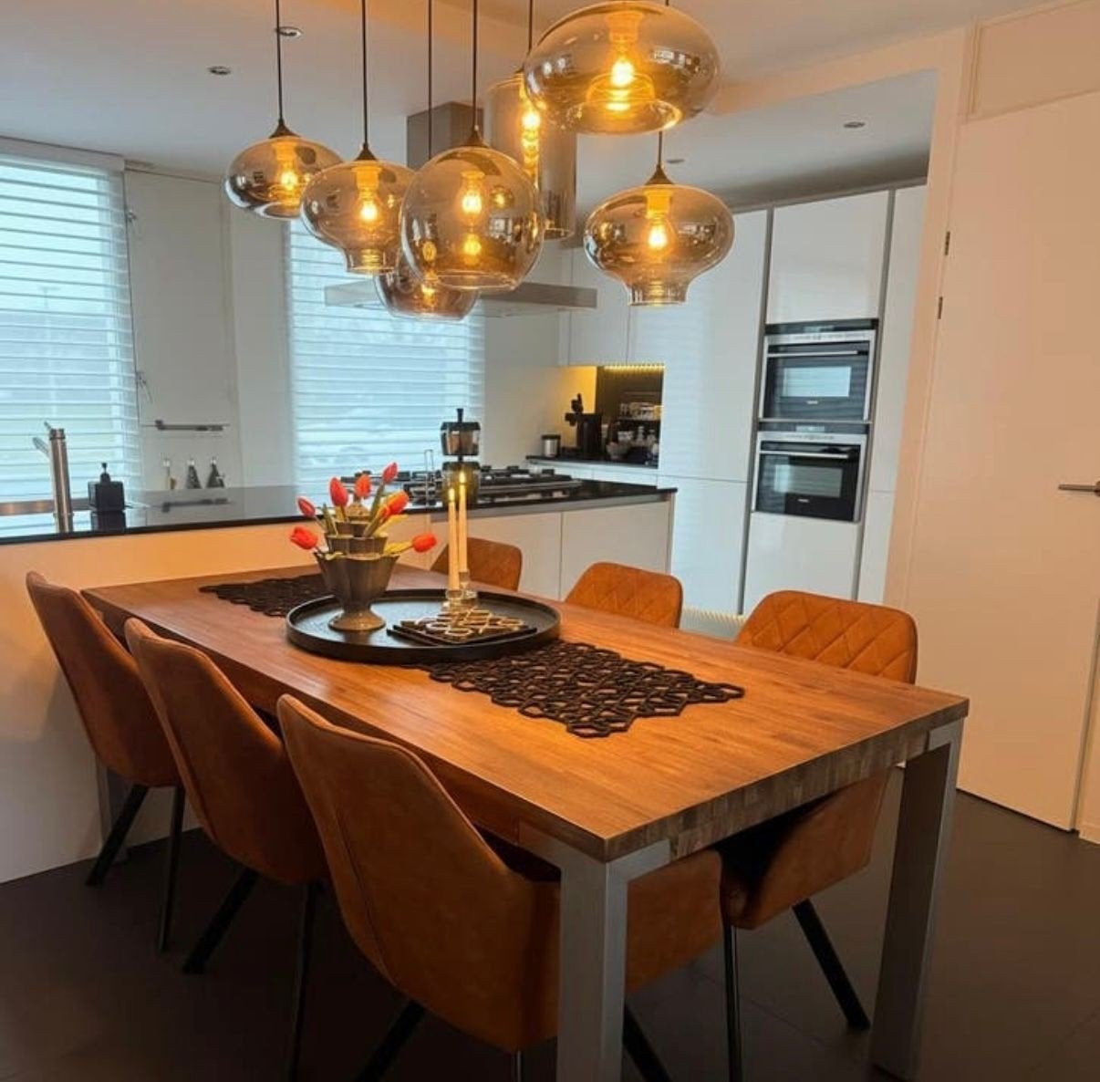 Mooie eettafel, Huis en Inrichting, Tafels | Eettafels, Zo goed als nieuw, 50 tot 100 cm, 150 tot 200 cm, Rechthoekig, Ophalen