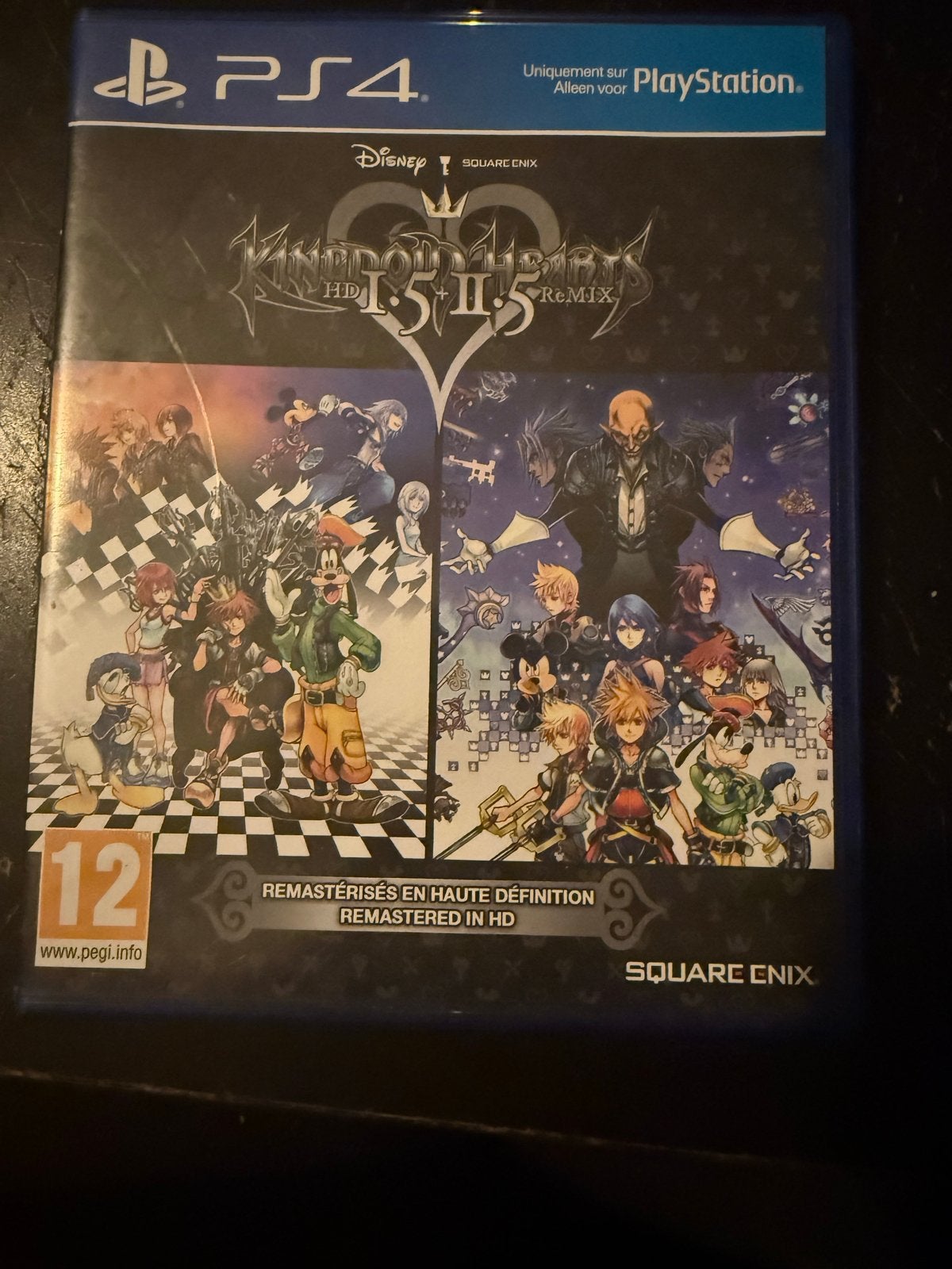 Kingdom Hearts HD 1.5 + 2.5 ReMIX PS4, 1 speler, Ophalen of Verzenden, Zo goed als nieuw, Role Playing Game (Rpg)