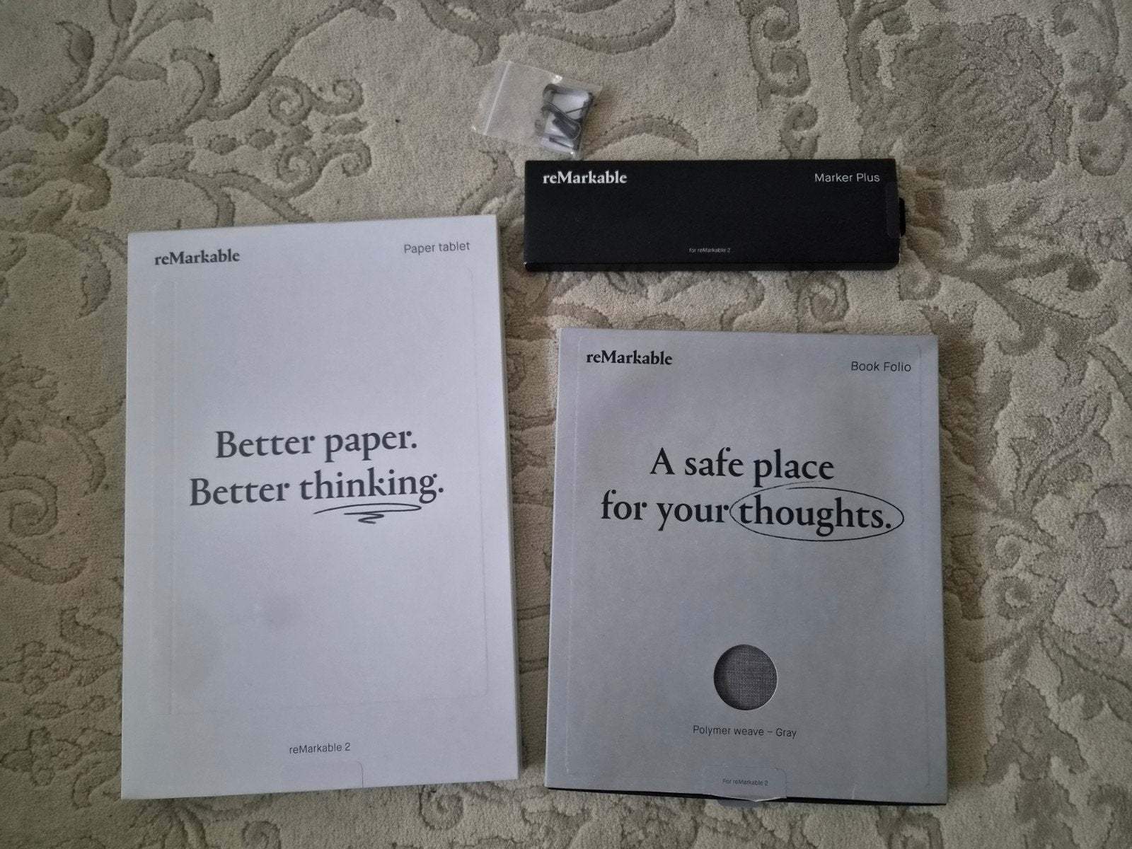 (Sealed) reMarkable 2 Paper Tablet met Marker Plus & Folio, Computers en Software, ReMarkable, 8 GB, Refurbished, Ophalen of Verzenden