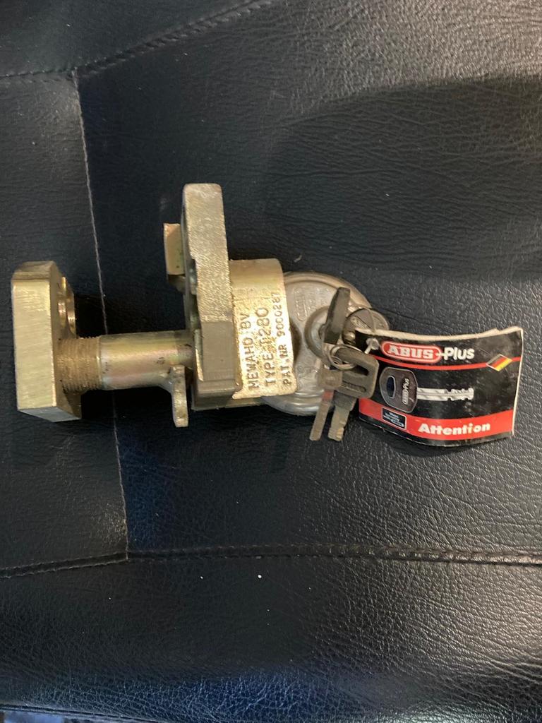Dieselslot ABUS Plus Mewaho BV Type P280, Motoren, Accessoires | Sloten, Gebruikt, Ophalen