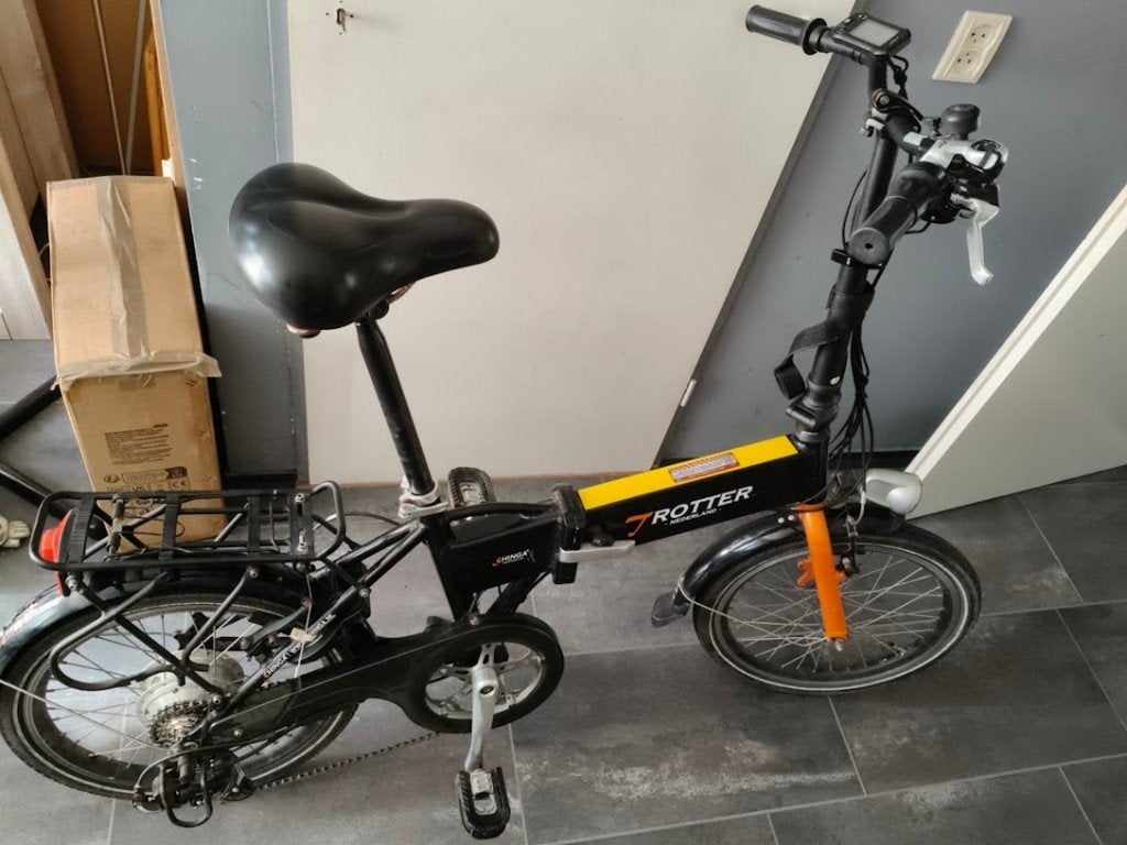 Lacros Trotter elektrische vouwfiets, Fietsen en Brommers, 20 inch of meer, Gebruikt, Versnellingen, Totaal opvouwbaar