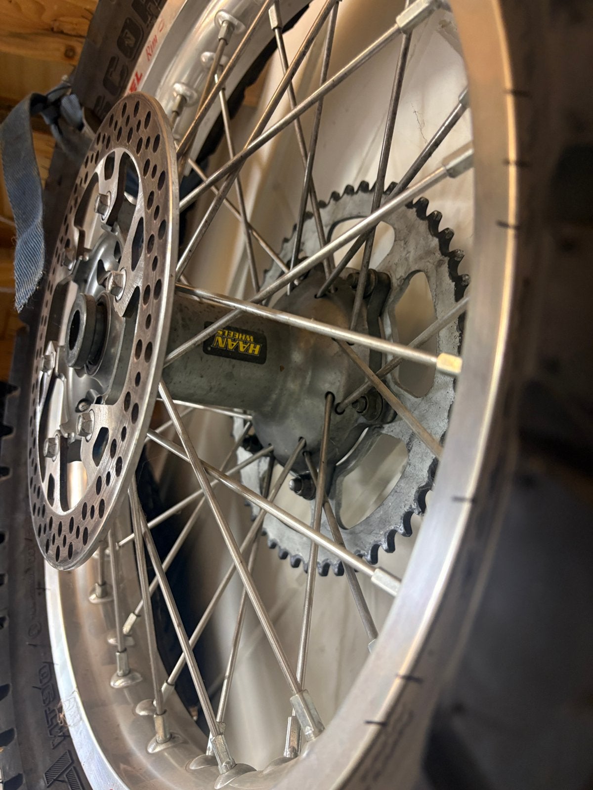 Weg banden met velg voor yamaha wr450f, Ophalen, Gebruikt, Overige typen