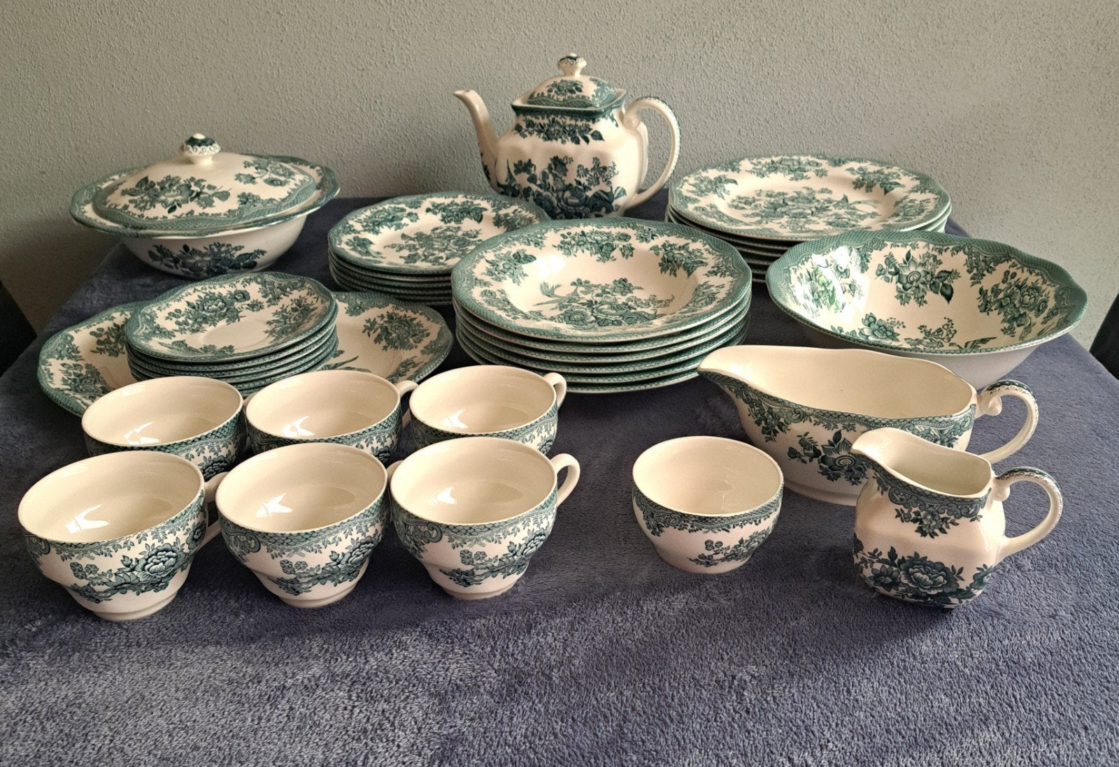 Enoch Wedgwood servies 'Asiatic Pheasants', Ophalen