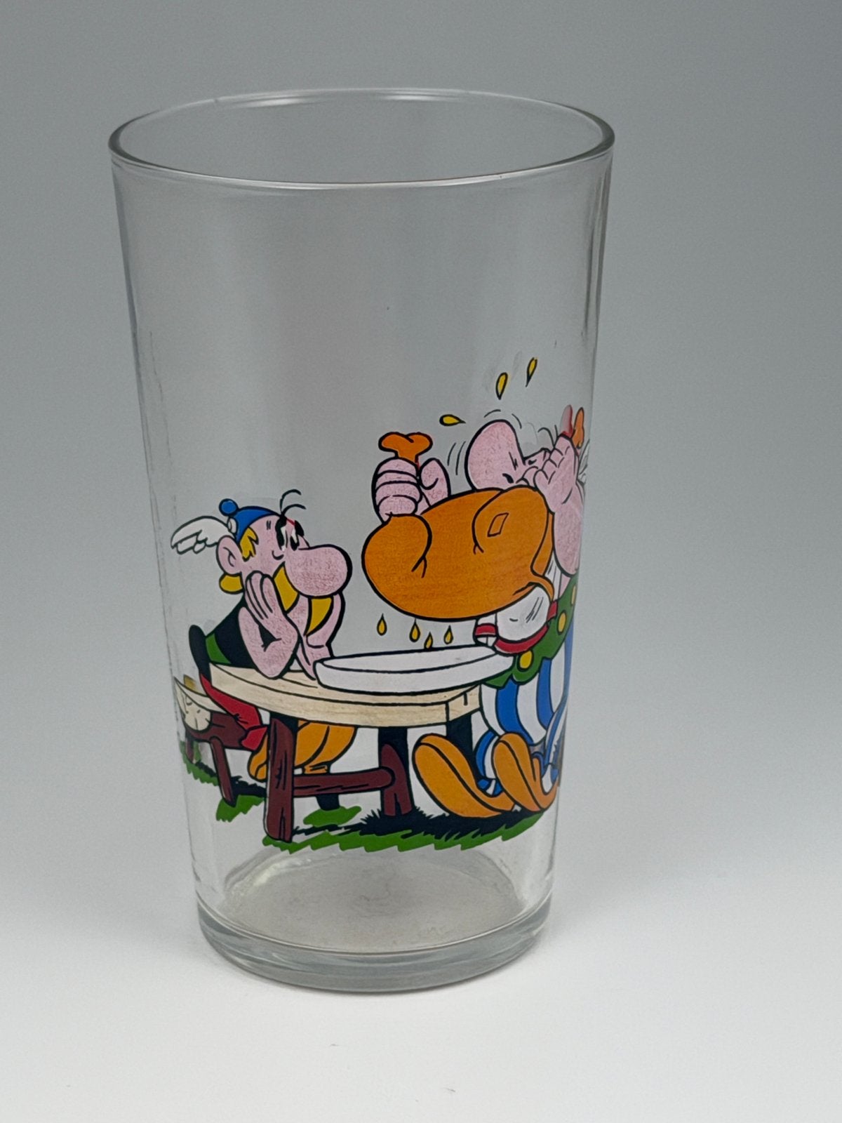 Vintage Asterix & Obelix glas – Dargaud 1968 – Uderzo, Ophalen, Asterix en Obelix, Nieuw, Gebruiksvoorwerp