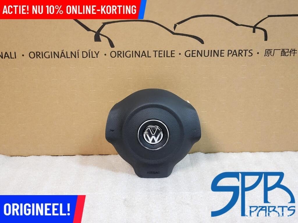 ORIGINELE STUURAIRBAG VW GOLF 6 POLO 6R GTI NIEUW AIRBAG, VOLKSWAGEN, Volkswagen, Nieuw, Ophalen of Verzenden