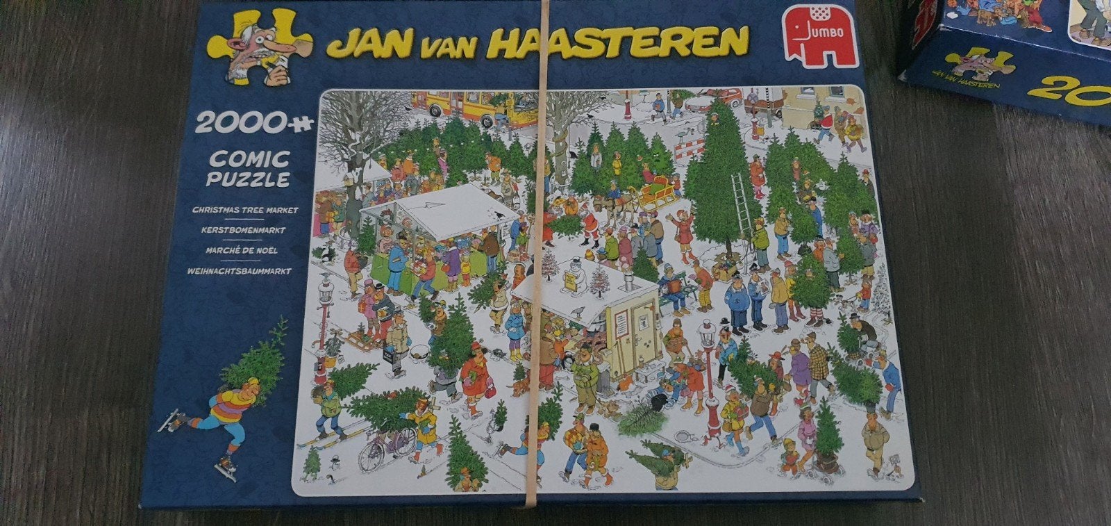 Jan van Haasteren 2000 stukjes puzzels JvH kerst etc., Ophalen of Verzenden, Meer dan 1500 stukjes, Zo goed als nieuw