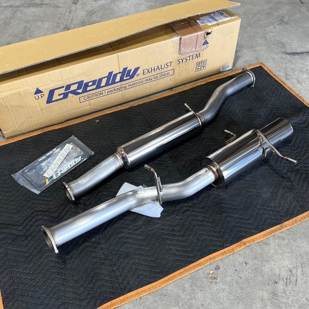 Greddy Evo RS catback uitlaat - Subaru Impreza WRX STI 02-07