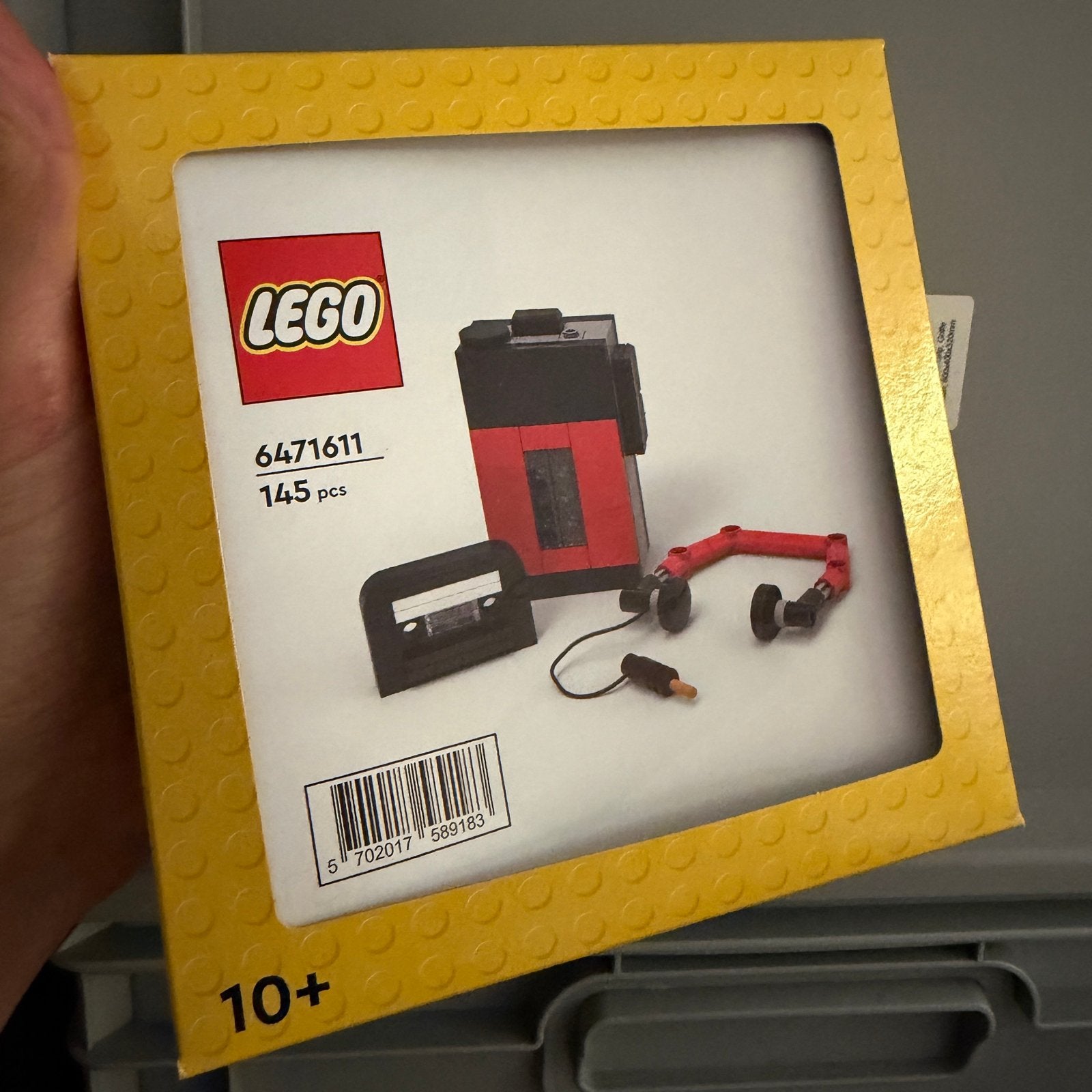 LEGO 6471611 Walkman met koptelefoon (145 stuks), Overige thema's, Lego, Nieuw, Ophalen of Verzenden