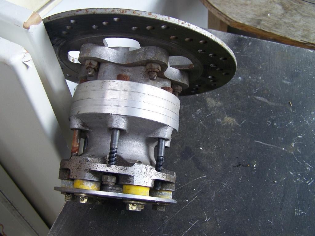 koppeling cilinder  , koppeling cilinder ,tandwieldrager, Motoren, Ophalen of Verzenden, Gebruikt