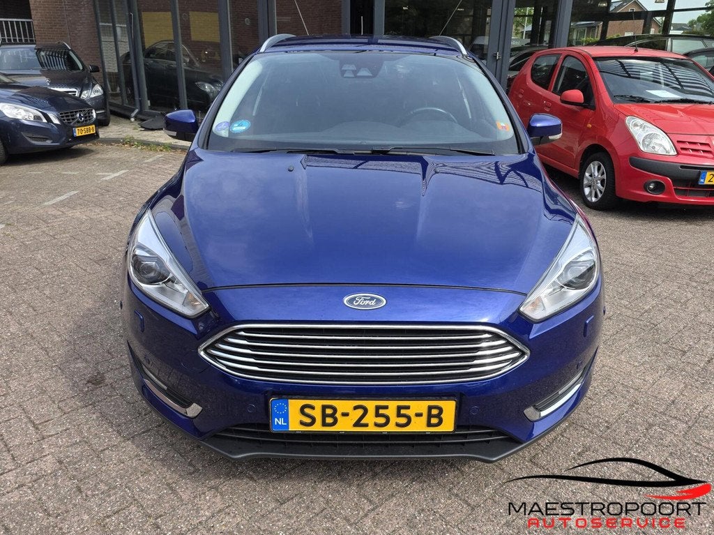 Ford Focus Wagon 1.0 Titanium, 125 pk, Gebruikt, Euro 6, Automatische klimaatregeling