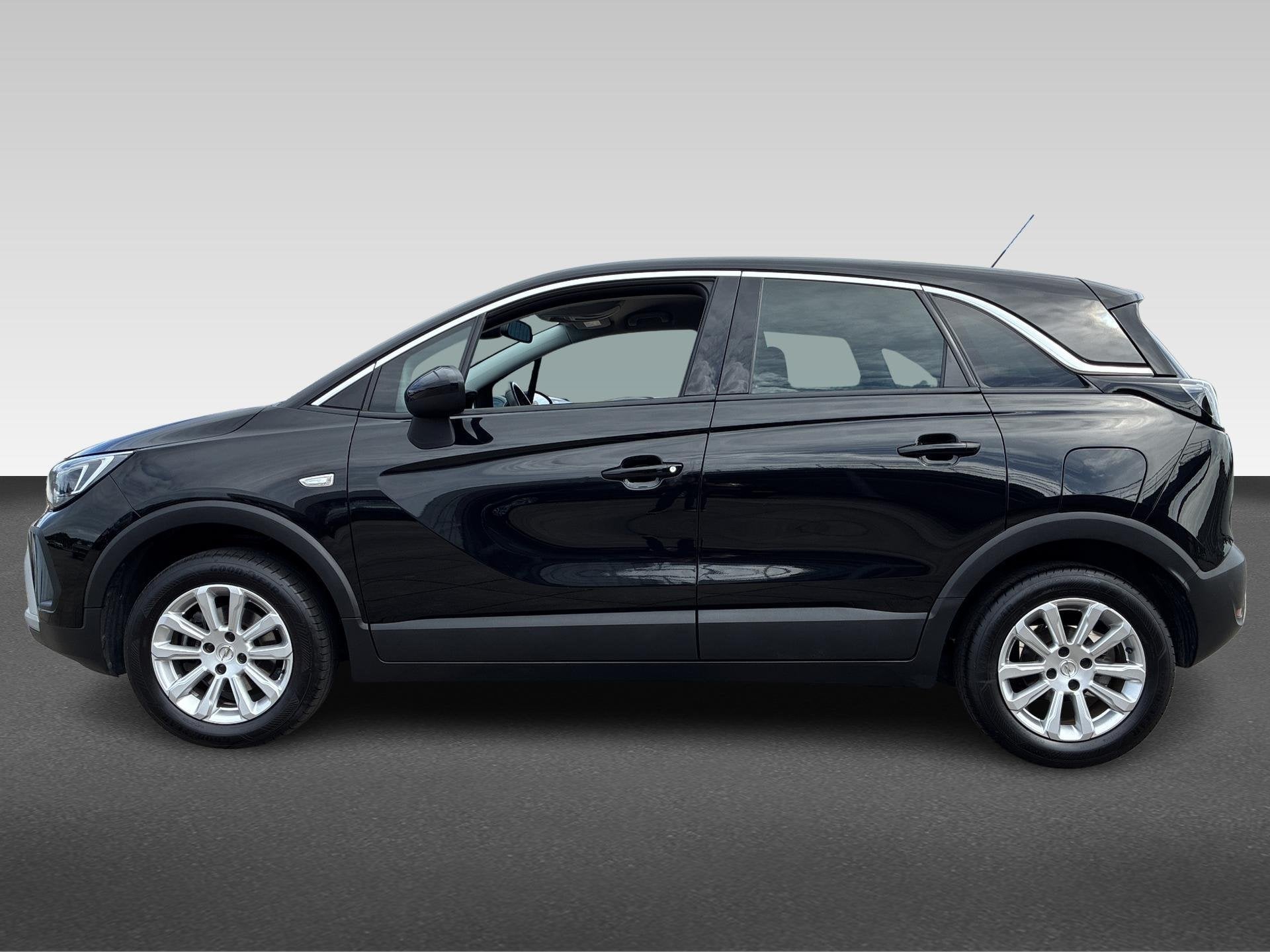 Opel Crossland 1.2 110pk Start/Stop Elegance, Auto's, Opel, Gebruikt, 1199 cc, Zwart, Origineel Nederlands
