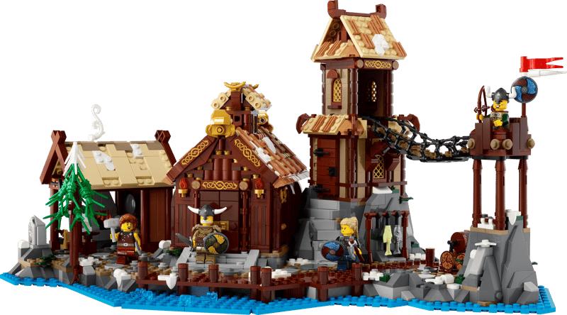 Lego Ideas Vikingdorp, Gebruikt, Lego, Ophalen of Verzenden, Ideas