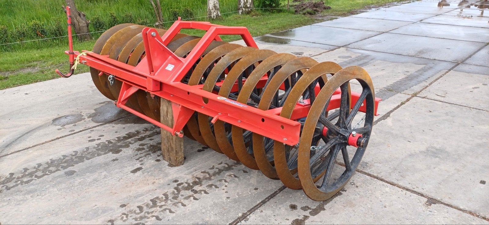 Eurojabelman vorenpakker, packerrol ploeg cultivator, Ophalen, Grondbewerking