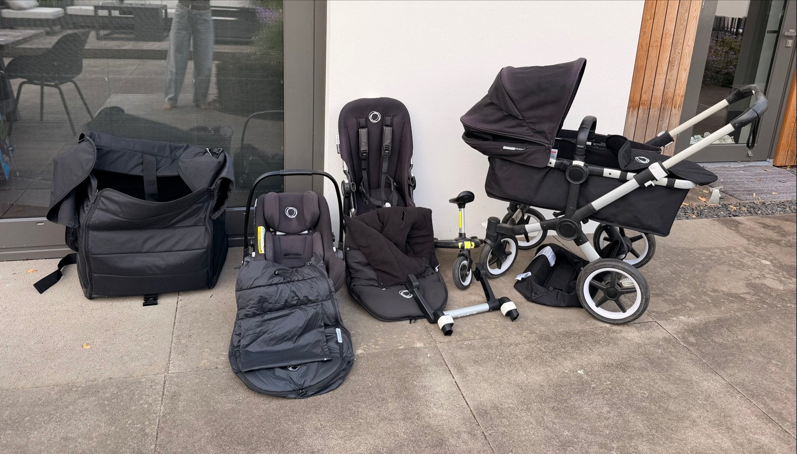 Bugaboo Donkey 5 Compleet Pakket - Alles erop  en eraan!, Gebruikt, Ophalen of Verzenden, Combiwagen, Duowagen