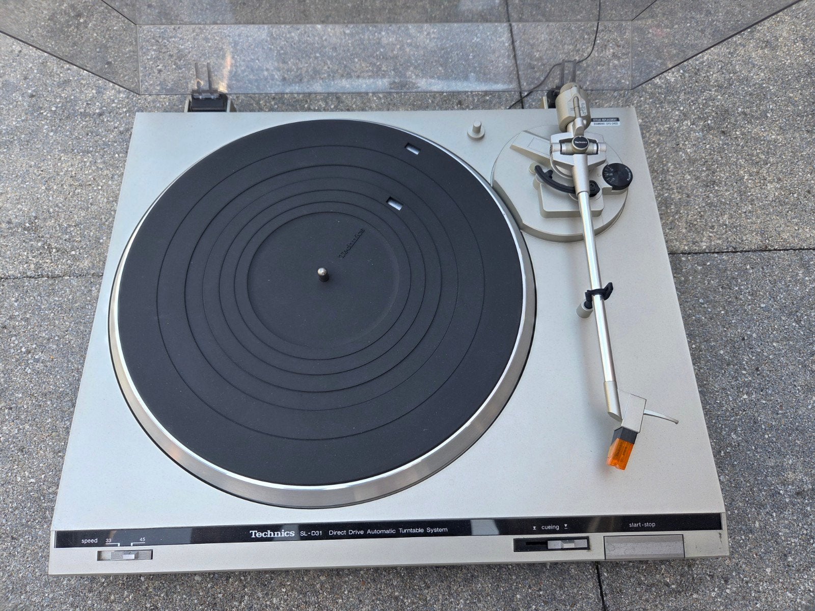 Technics SL-D33 Direct Drive Automatische Platenspeler, Ophalen, Automatisch, Zo goed als nieuw, Platenspeler