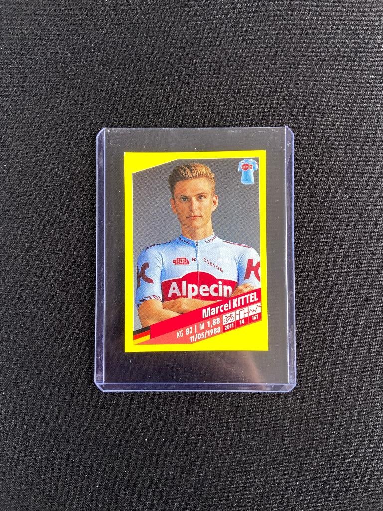 Marcel Kittel Panini Tour de France 2019 Sticker Katusha, Verzenden, Zo goed als nieuw, Overige sporten, Poster, Plaatje of Sticker