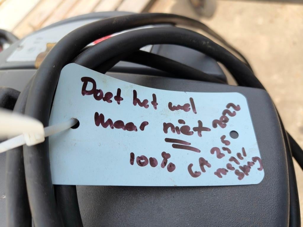 Lincoln Miniflex draagbare lasrookafzuiger, 2000Watt, 2022, Ophalen, Gebruikt, Lincoln, Afzuiger